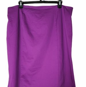 Purple Pencil Skirt